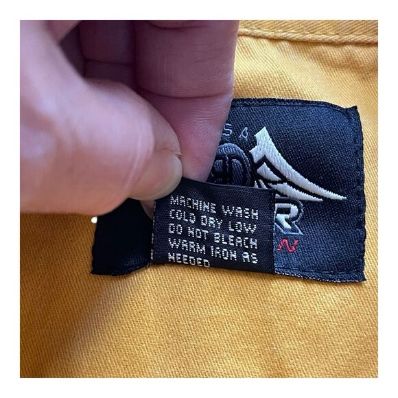 Bikers Edge Sturgis 2009 Rally Motorcycle Shirt Mens XL Yellow Skull Graphic - Picture 8 of 10